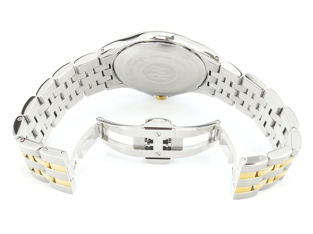Raymond Weil Tango White Dial 5590-STP-30001 double folding concealed clasp