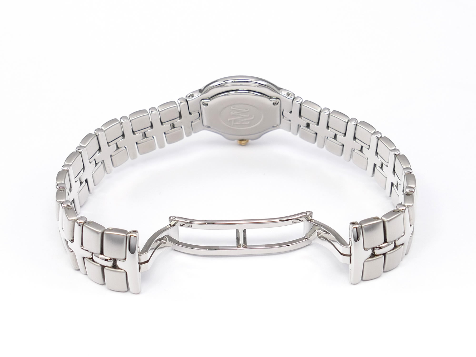 Raymond Weil Parsifal 9990 bi folding stainless steel clasp
