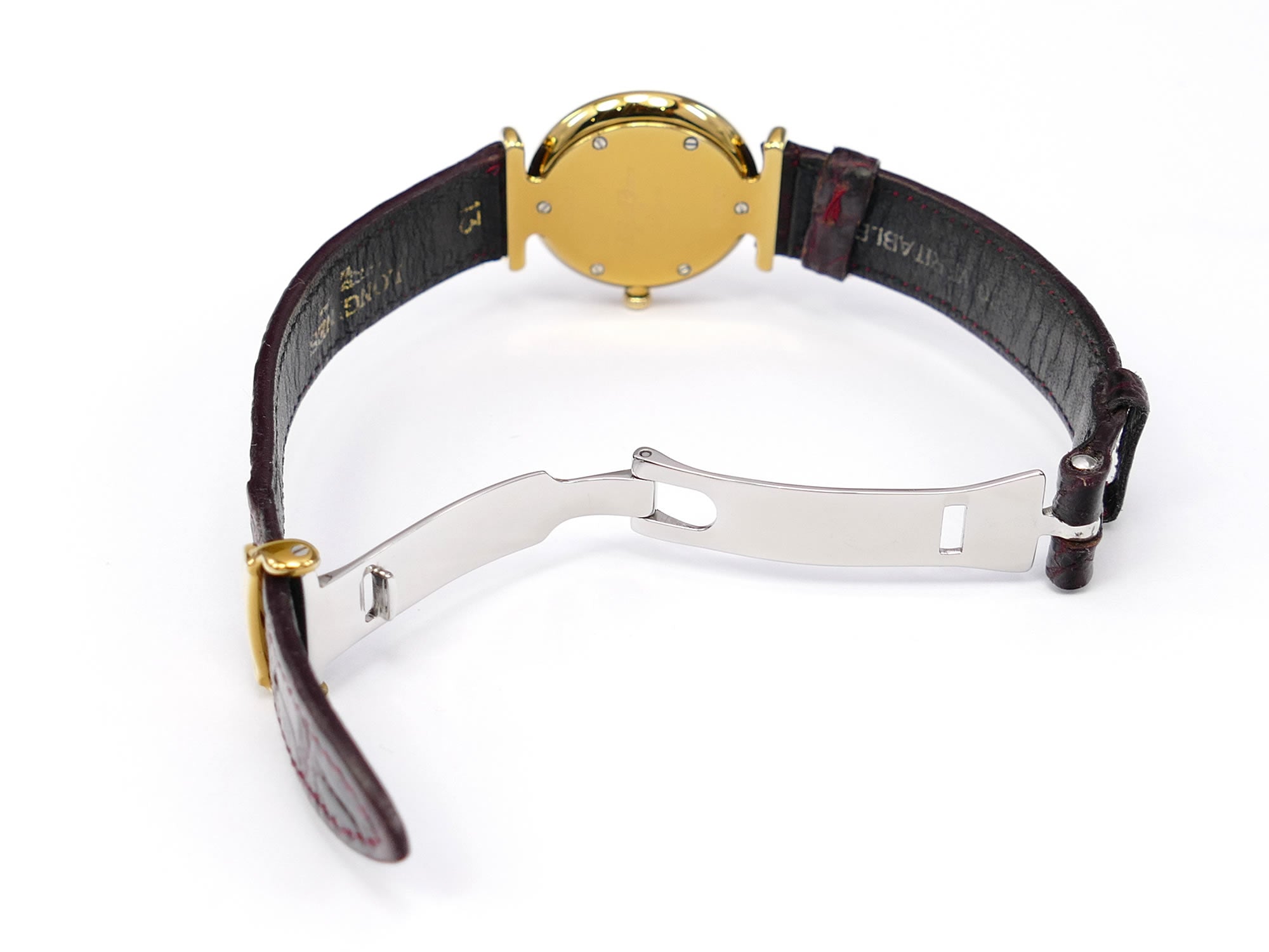 Longines La Grande Classique L4.135.2 bordeaux crocodile strap
