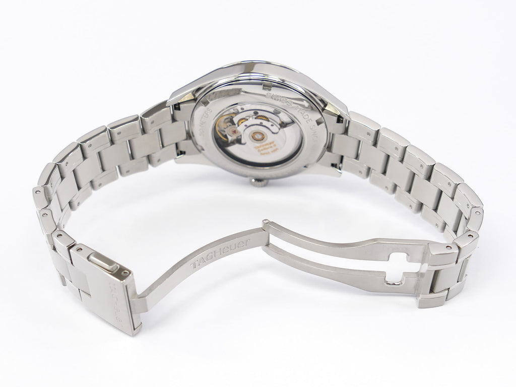 TAG Heuer Carrera WV211B-0 stainless steel folding clasp