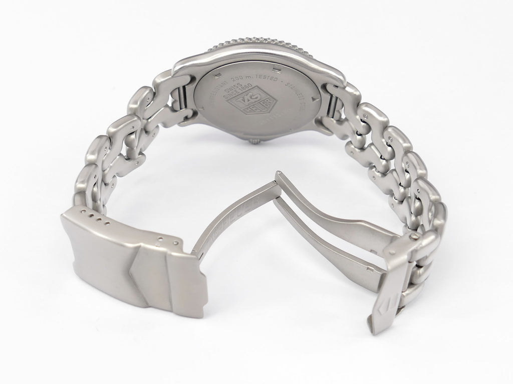 TAG Heuer SEL WG1113-K0 stainless steel folding clasp