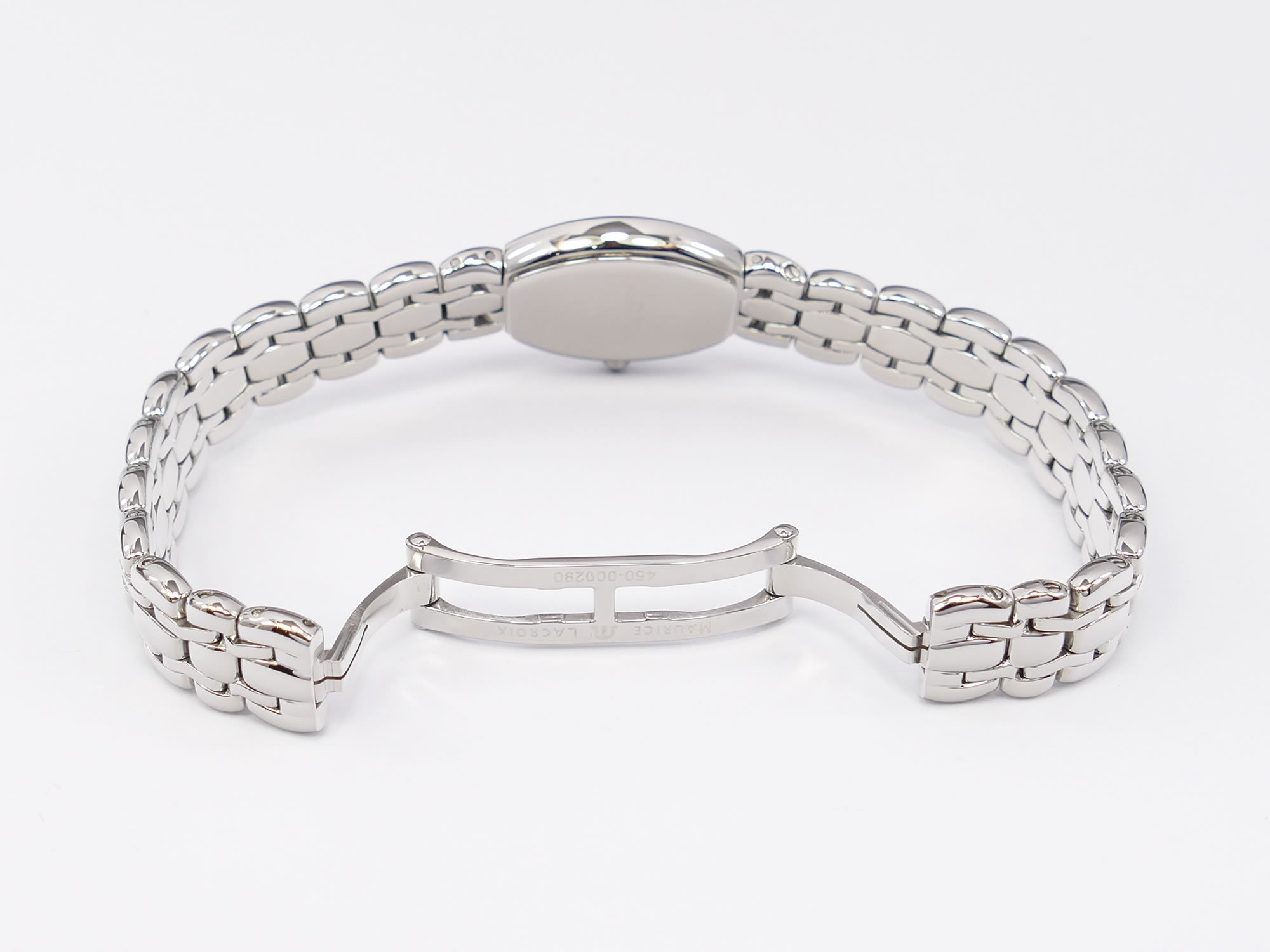 Maurice Lacroix Selena SE4012 stainless steel bi folding clasp