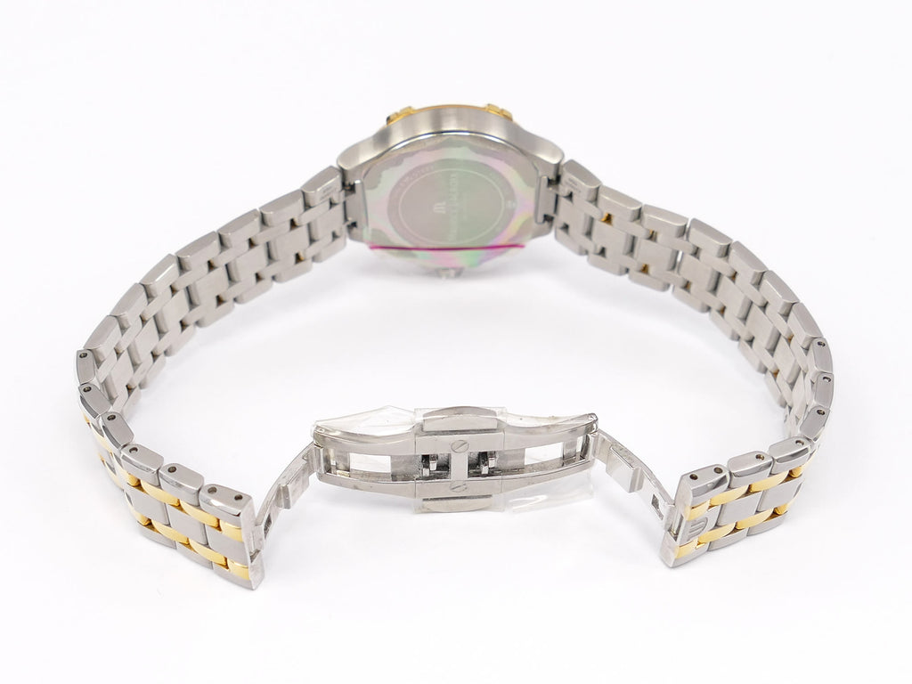 Maurice Lacroix Aikon AI1004 stainless steel bi folding clasp
