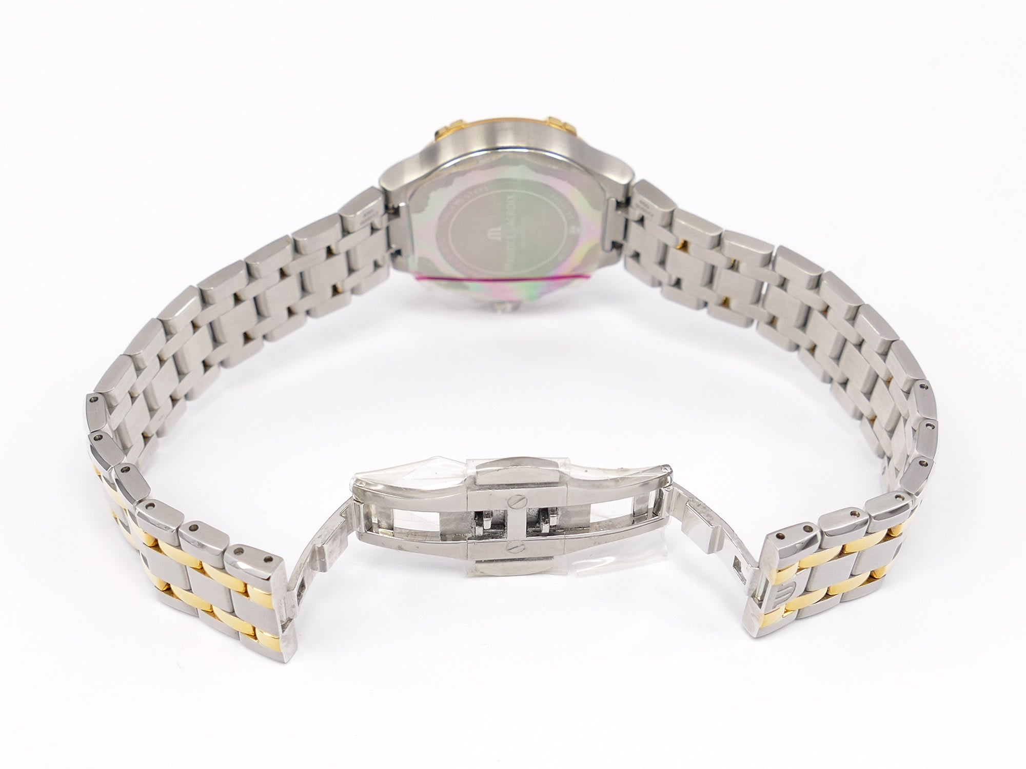 Maurice Lacroix Aikon AI1004 stainless steel bi folding clasp