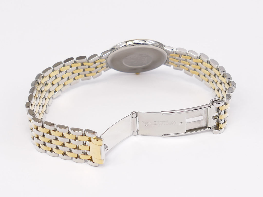 Omega De Ville 7200.23.00 stainless steel fold and slide clasp
