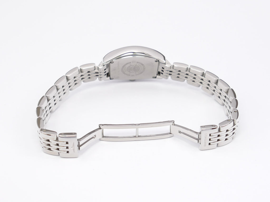 Longines Evidenza L2.175.0 stainless steel bi folding clasp