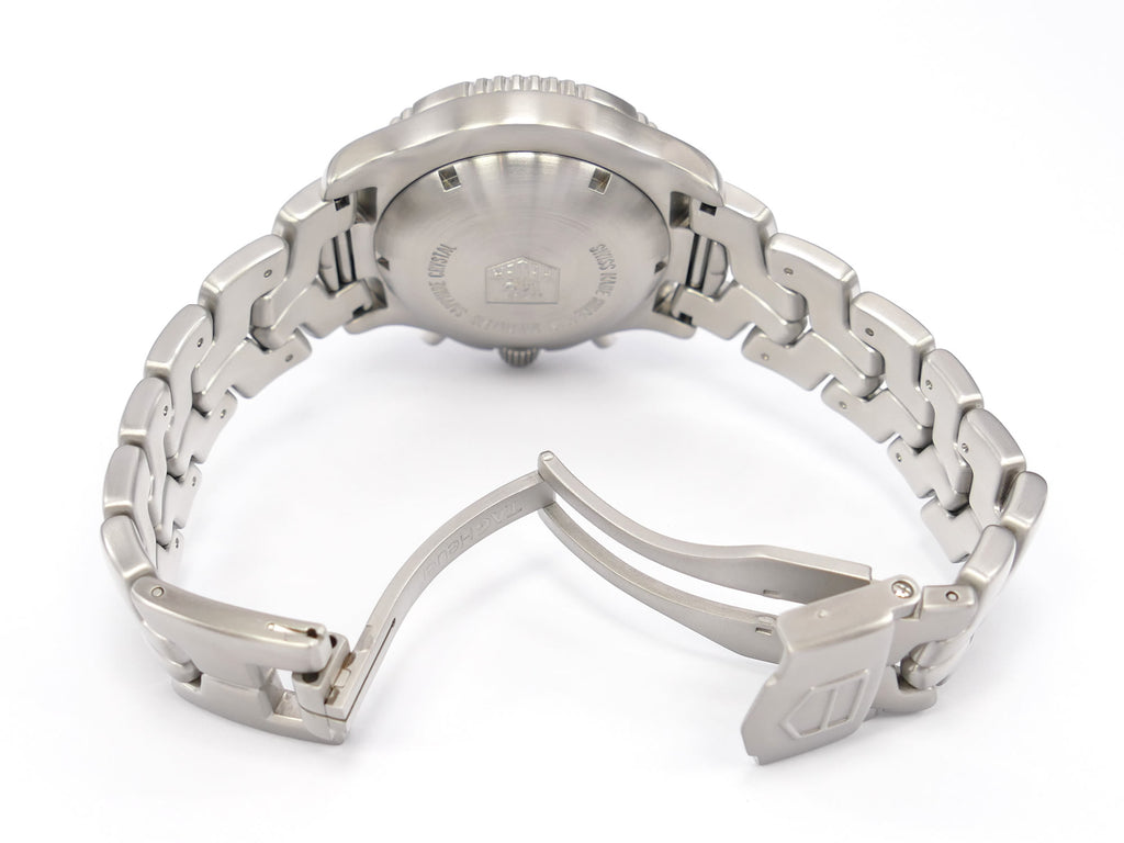 TAG Heuer Link CT2110 stainless steel folding clasp