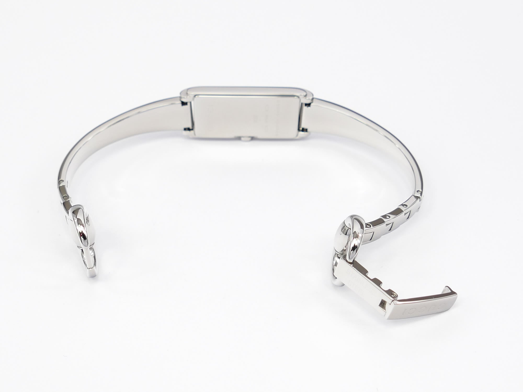 Gucci G-Line 109 Stainless Steel bangle clip