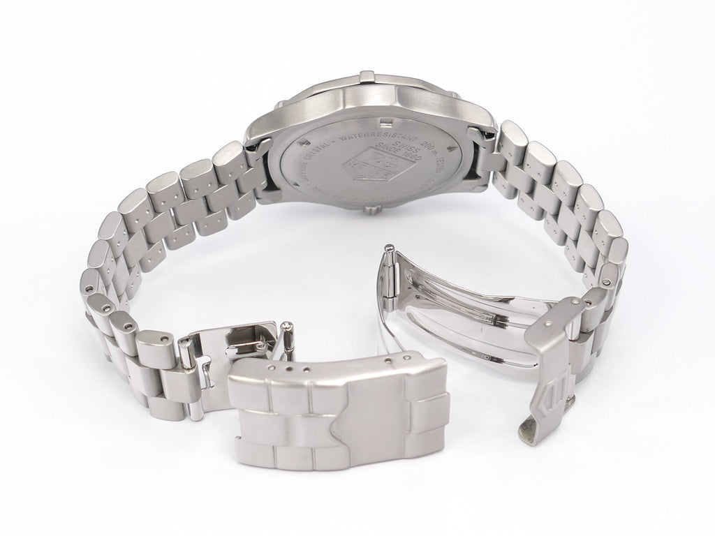 TAG Heuer 2000 Classic WK1111-0 stainless steel folding clasp