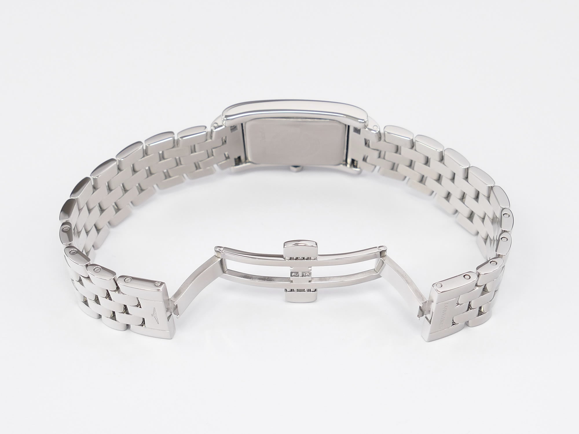 Longines DolceVita L5.502.4 stainless steel bi folding clasp
