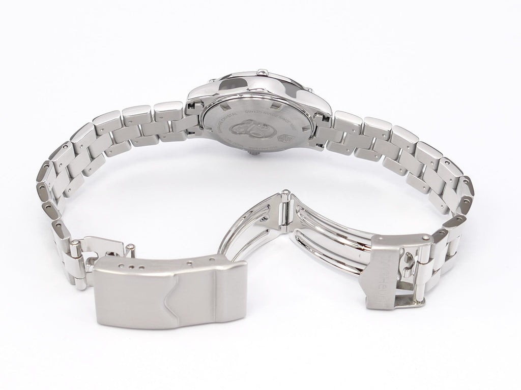 TAG Heuer Aquaracer WAF1418 stainless steel screw folding clasp