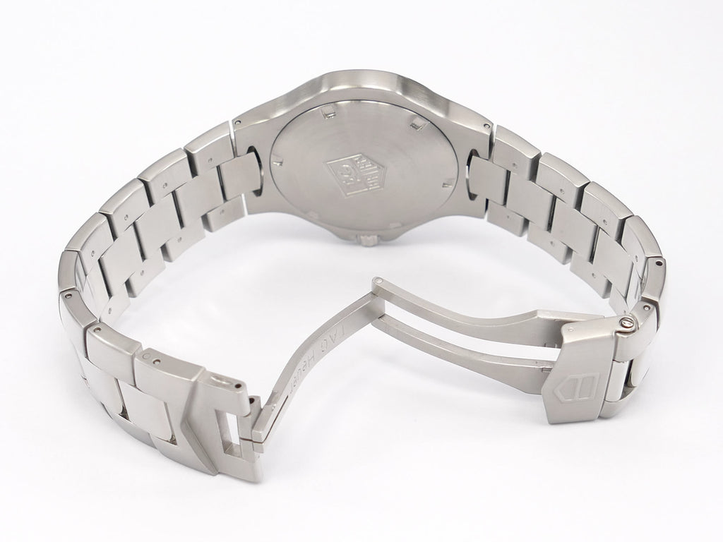 TAG Heuer Kirium WL111F stainless steel folding clasp