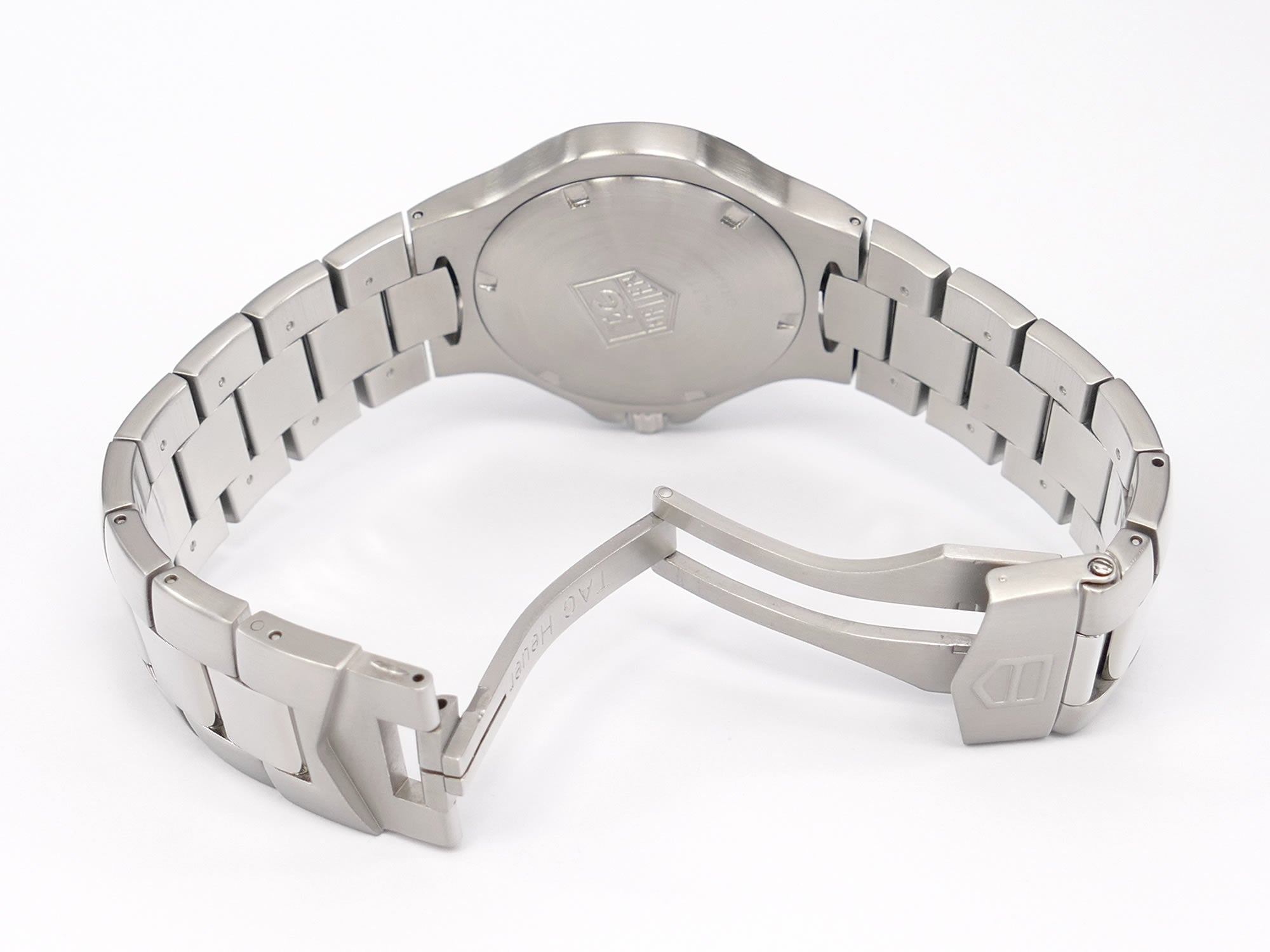 TAG Heuer Kirium WL111F stainless steel folding clasp