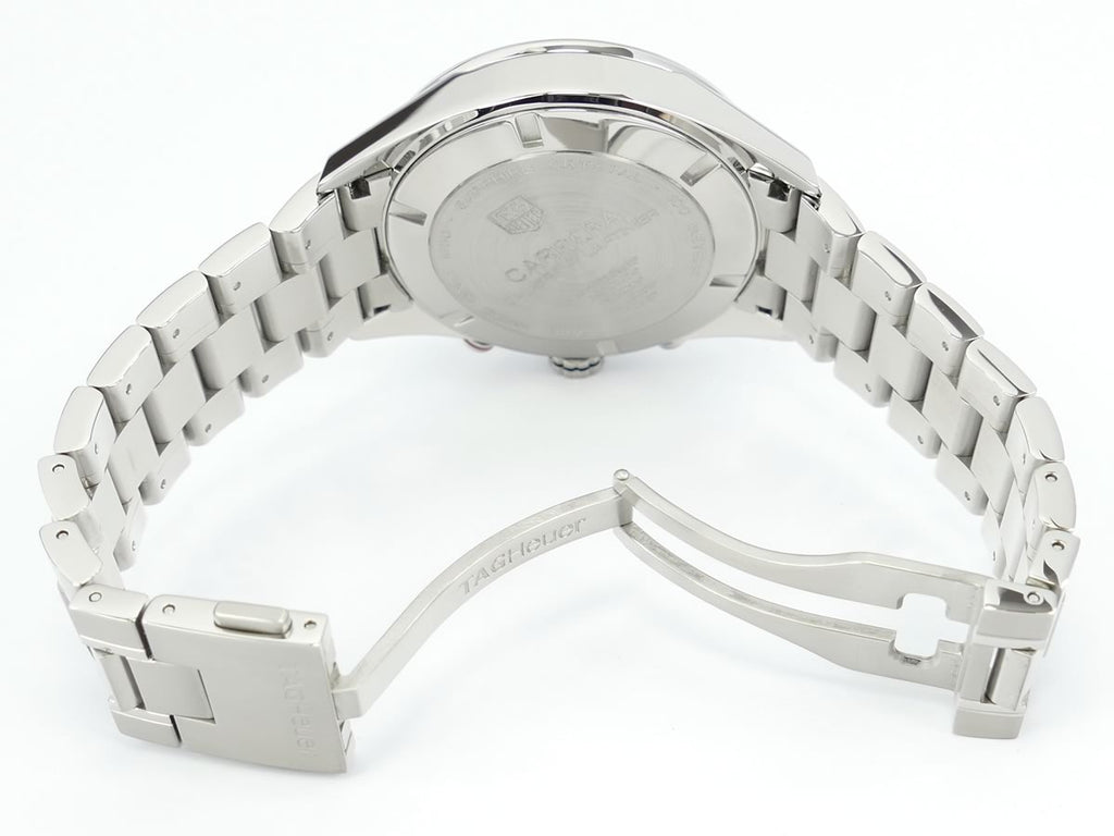 TAG Heuer Carrera Calibre S Laptimer Retrograde CV7A11.BA0795 folding stainless steel clasp