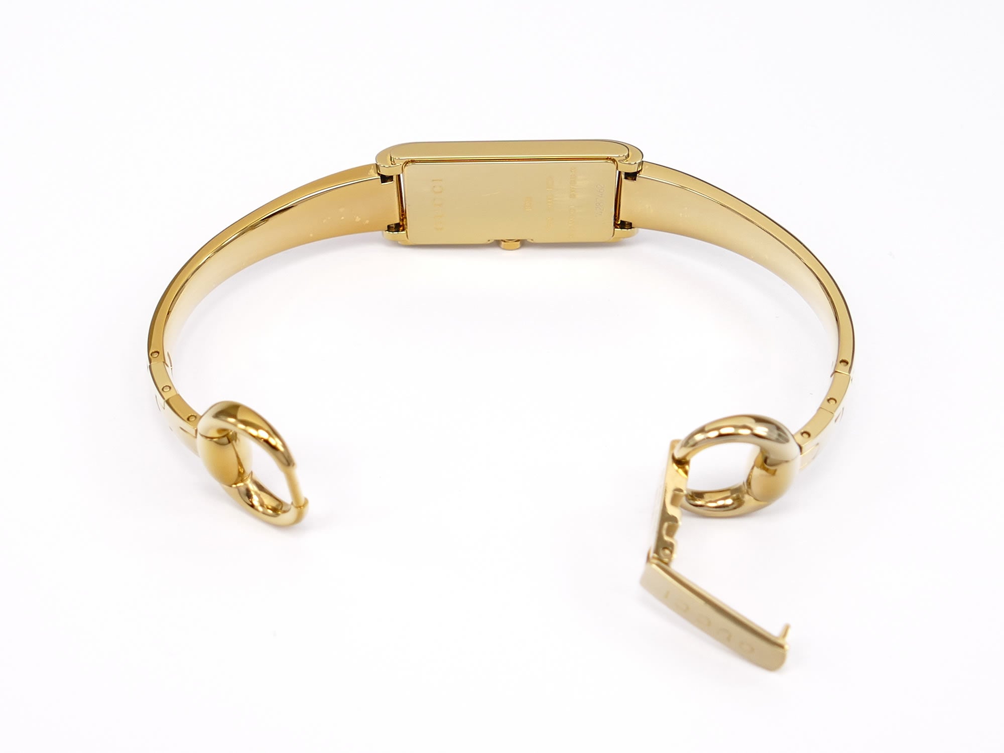 Gucci G-Line 109 18k Gold Plated bangle clip