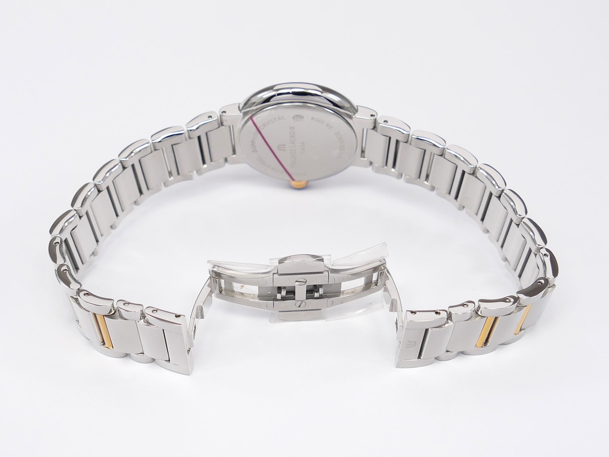 Maurice Lacroix Fiaba FA1004 Stainless steel bi folding clasp