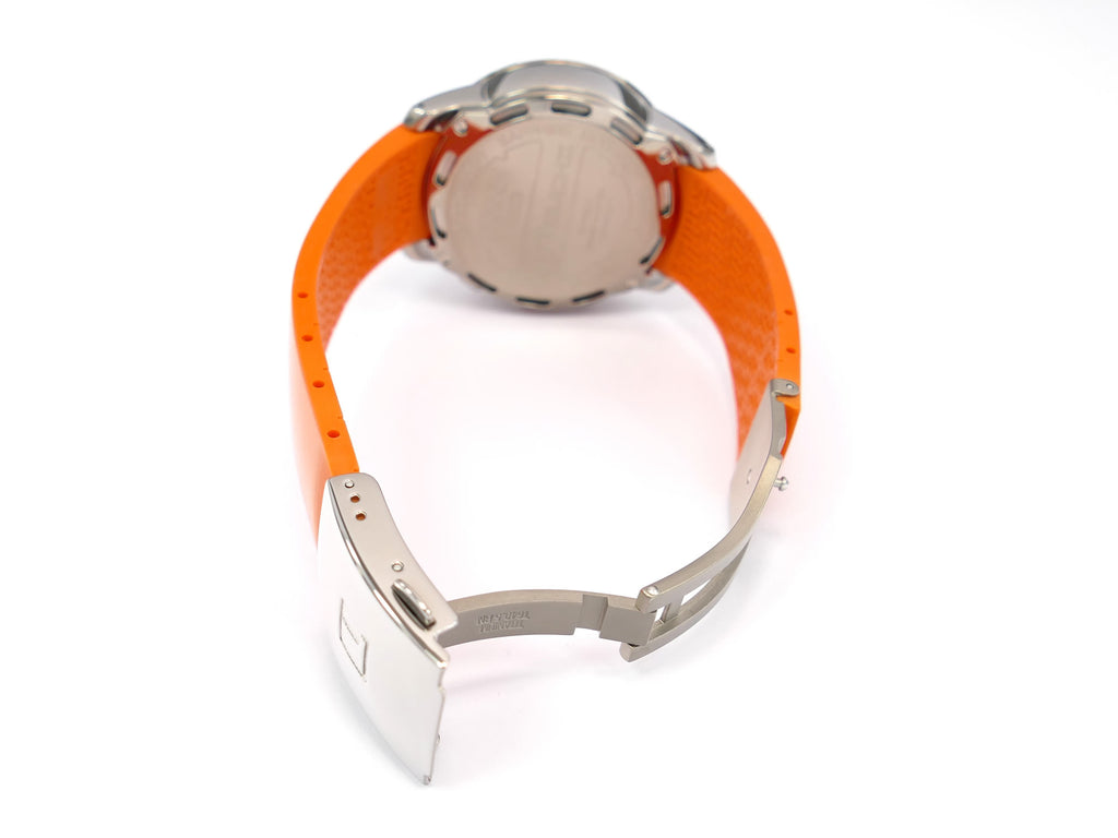 Tissot T-Touch II T047420A two piece orange rubber strap