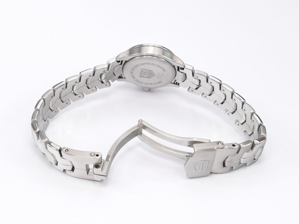 TAG Heuer Link WJF1410 stainless steel folding clasp