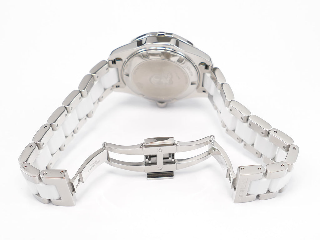 TAG Heuer Aquaracer WAY131D stainless steel bi folding clasp