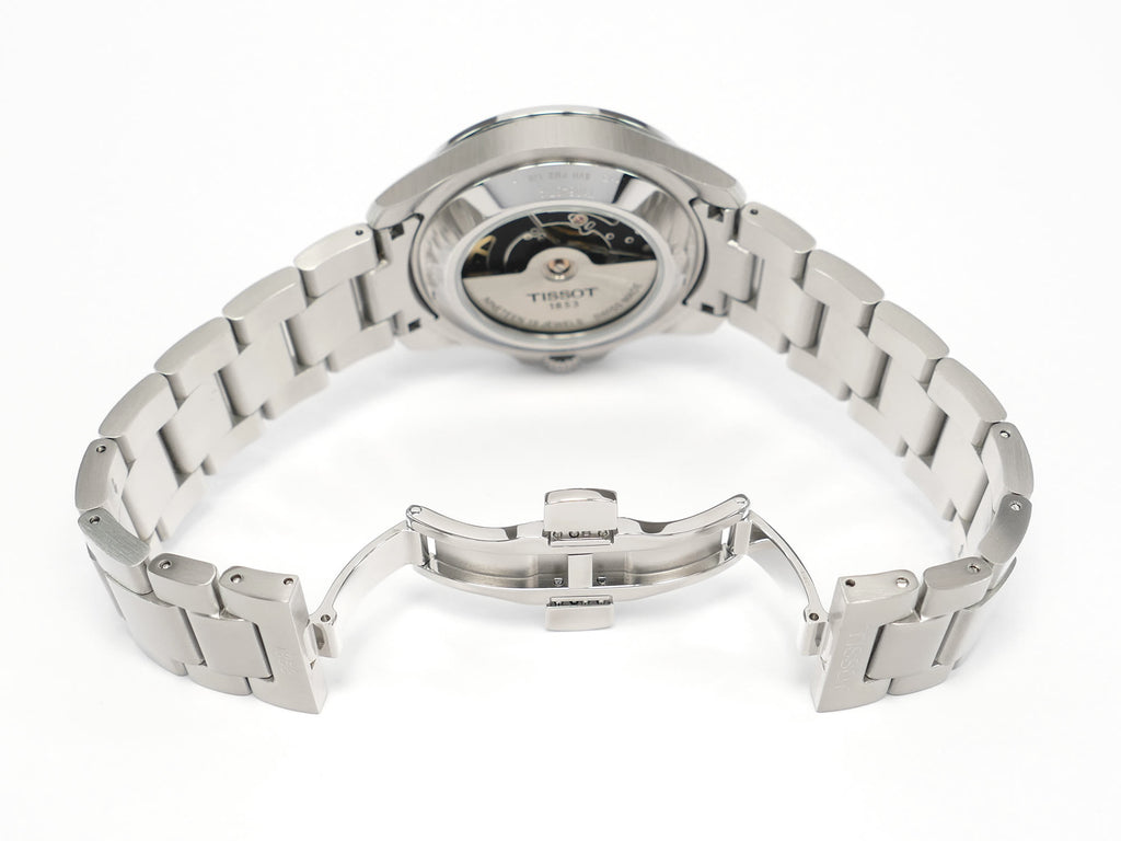 Tissot T-Sport V8 Swissmatic T106407A stainless steel bi folding clasp