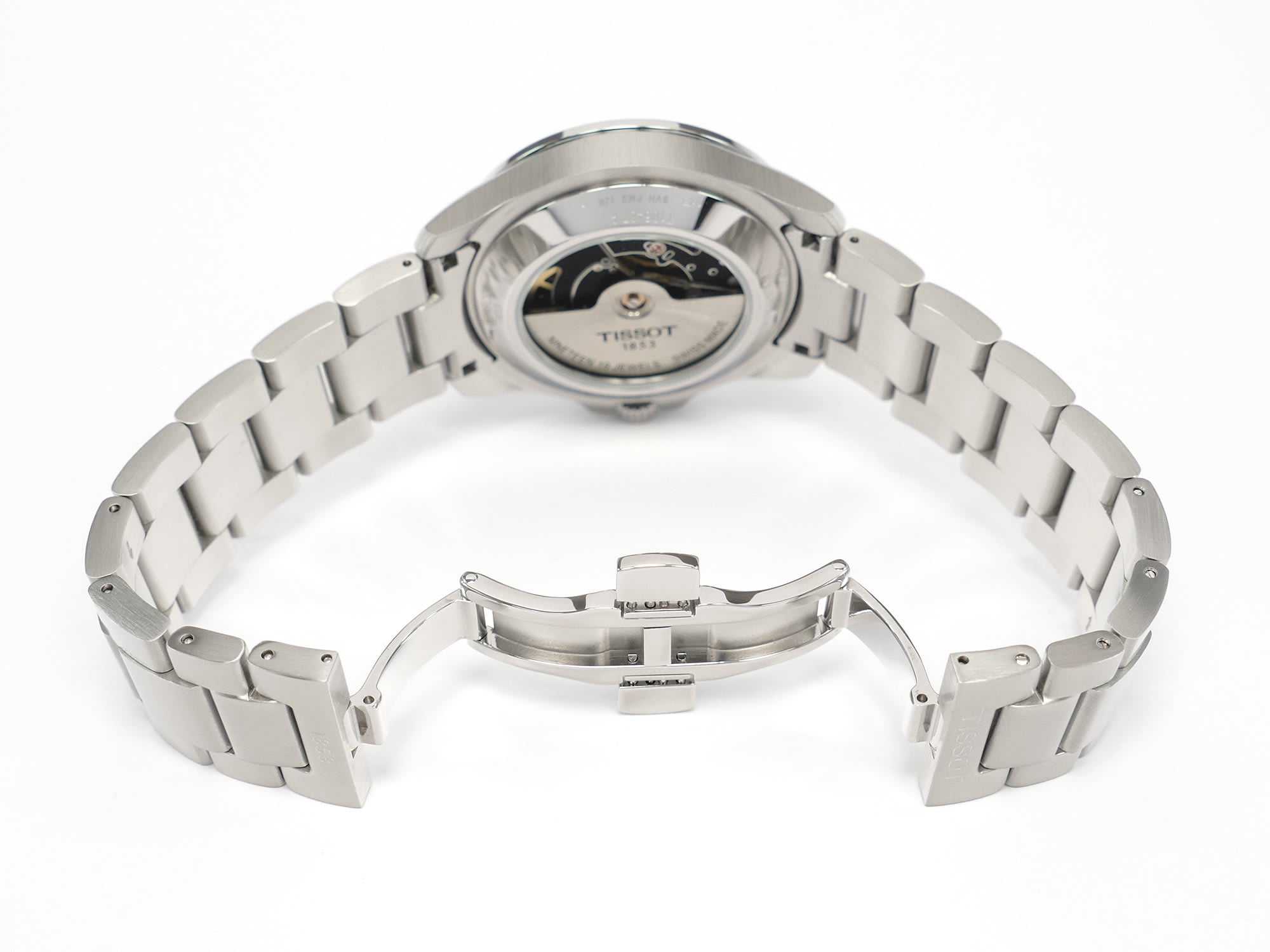 Tissot T-Sport V8 Swissmatic T106407A stainless steel bi folding clasp
