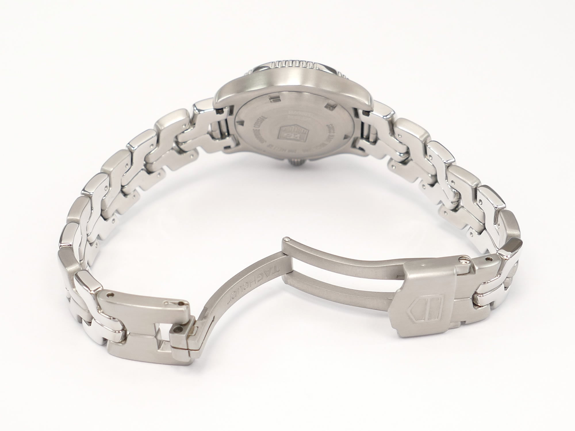 TAG Heuer Link WT1414 stainless steel folding clasp