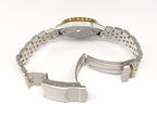 TAG Heuer 1500 WD1423-G-20 stainless steel folding clasp with wet suit expansion