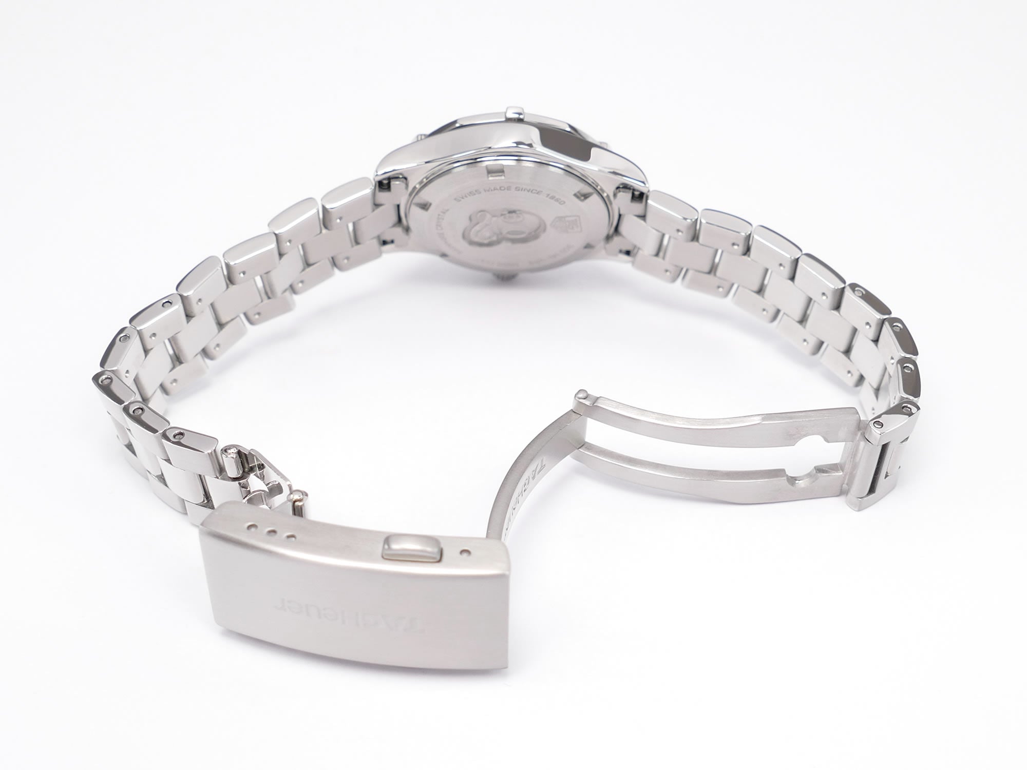 TAG Heuer Aquaracer WAF1418 stainless steel folding clasp