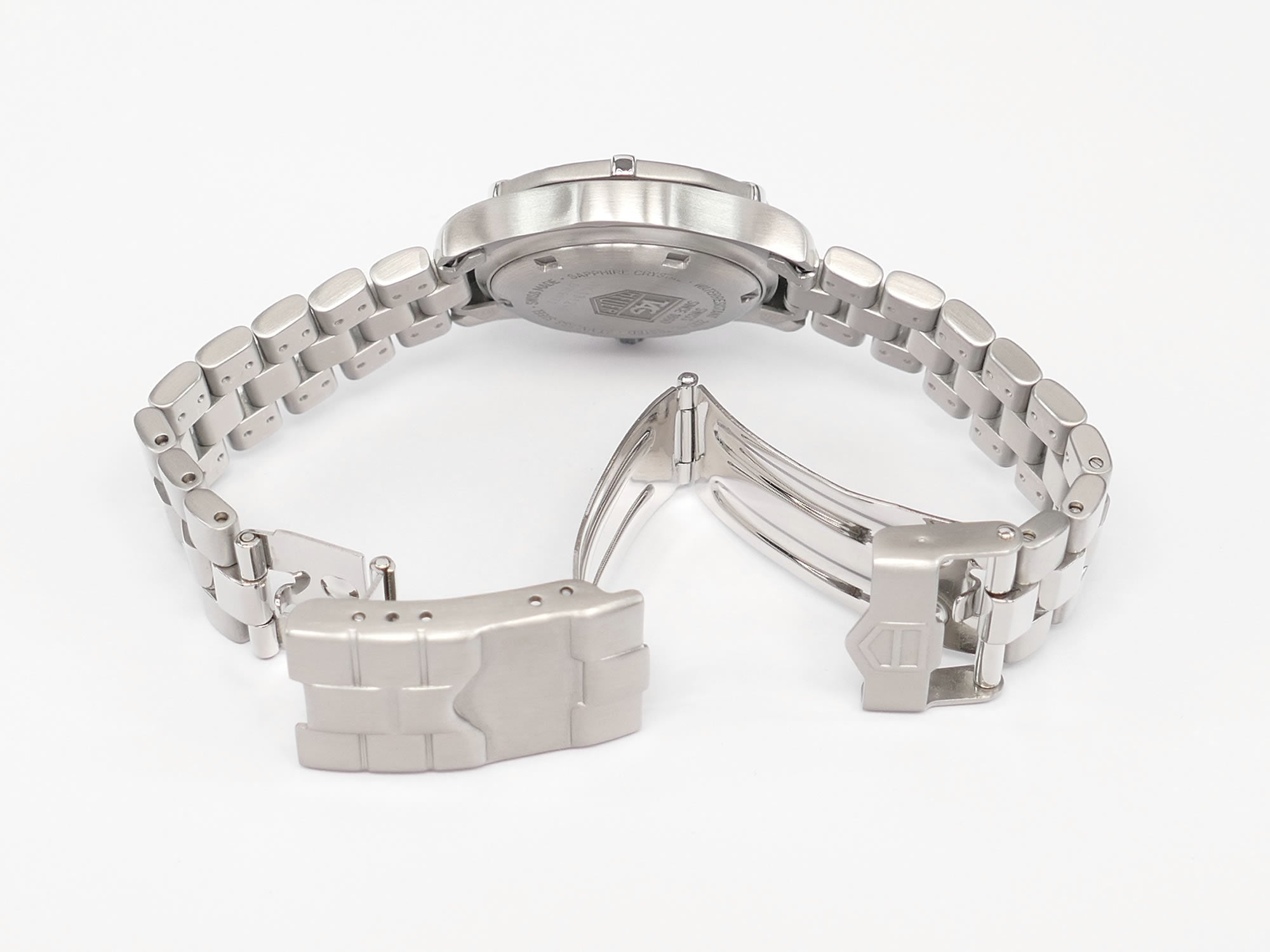 TAG Heuer 2000 Classic WK1312-0 stainless steel folding clasp