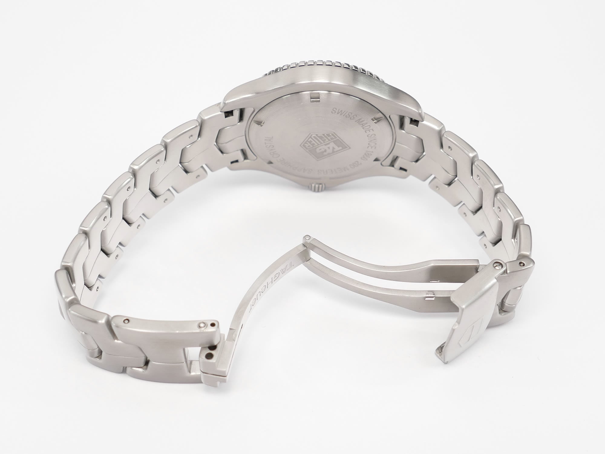 TAG Heuer Link WJ1112-0 stainless steel folding clasp