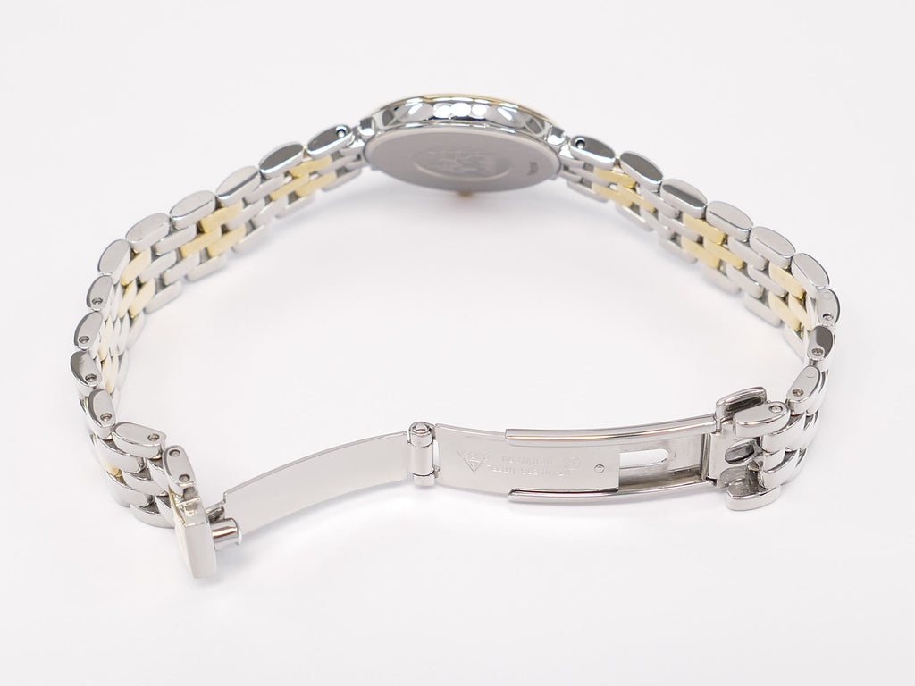Omega De Ville 7374.21.00 stainless steel fold and slide clasp