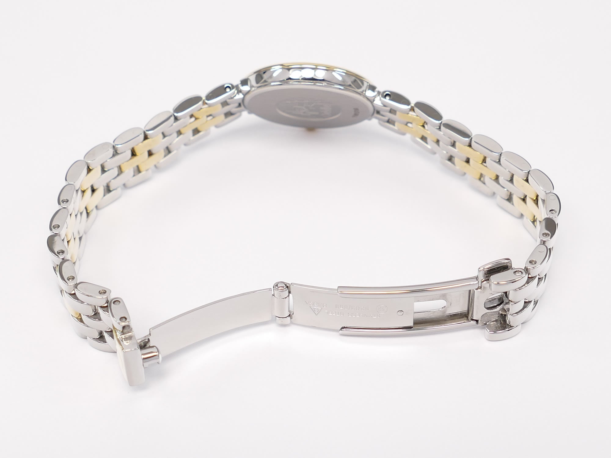 Omega De Ville 7374.21.00 stainless steel fold and slide clasp