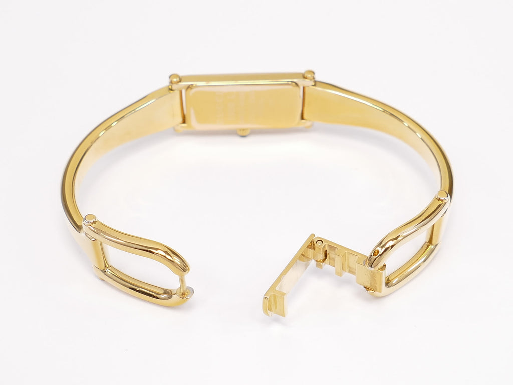 Gucci 1500L 18k Gold Plated bangle clip