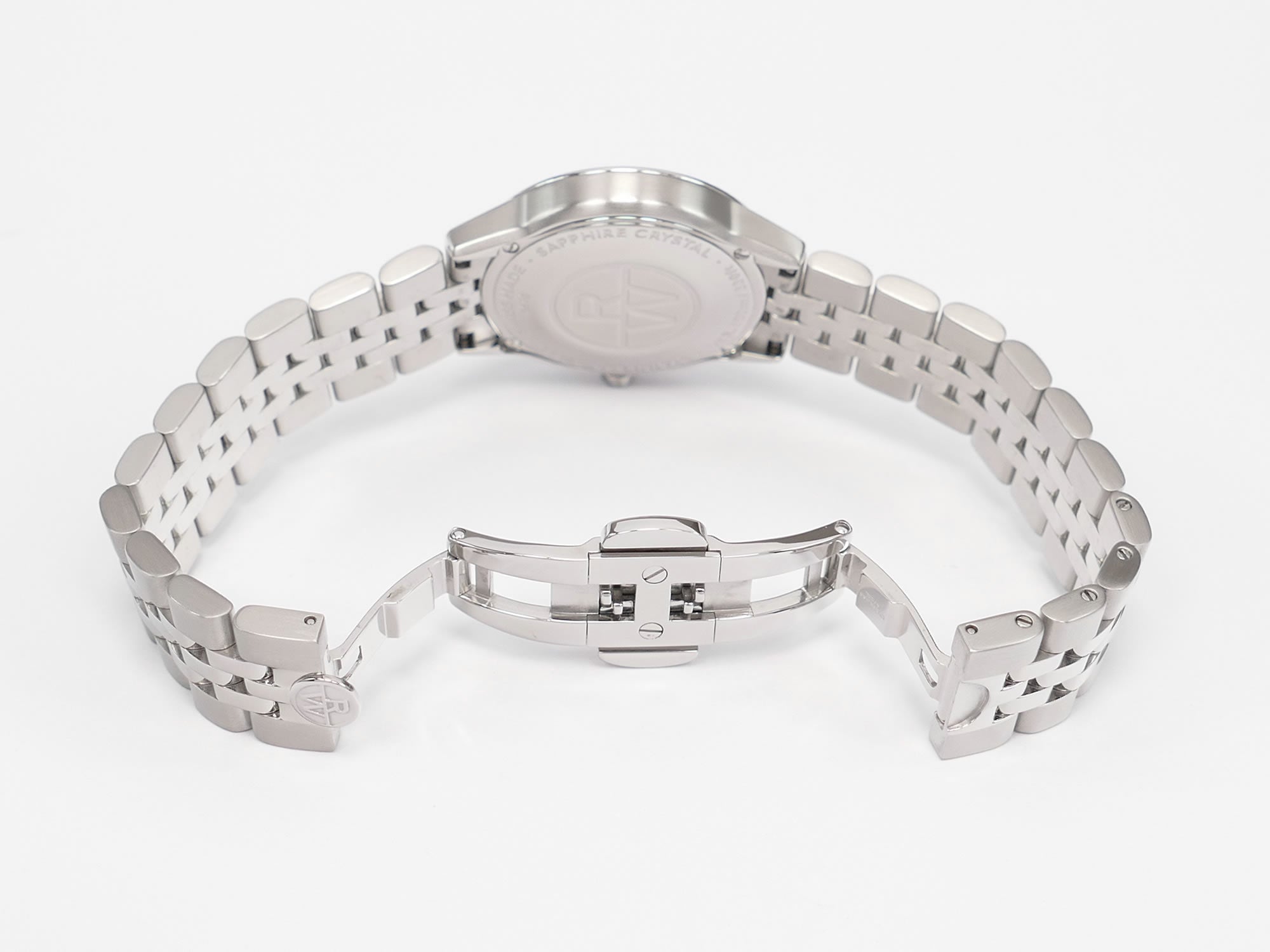 Raymond Weil Freelancer 5670 stainless steel bi folding clasp