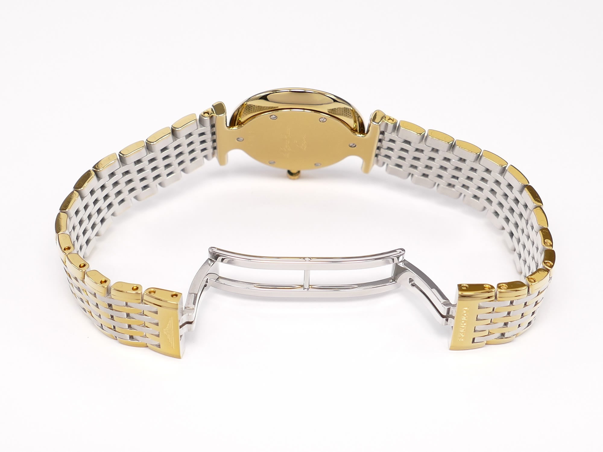 Longines La Grande Classique L4.510.2 bi folding stainless steel clasp