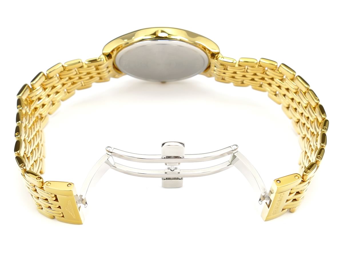 Longines Lyre Champagne L4.759.2.32.8 double folding stainless steel clasp