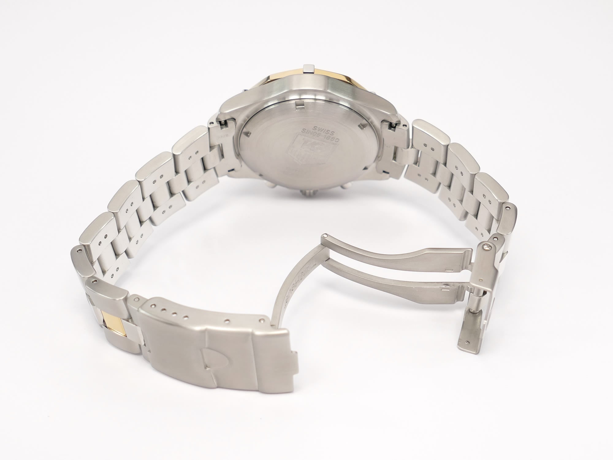 TAG Heuer 2000 Exclusive CN1151 stainless steel folding clasp