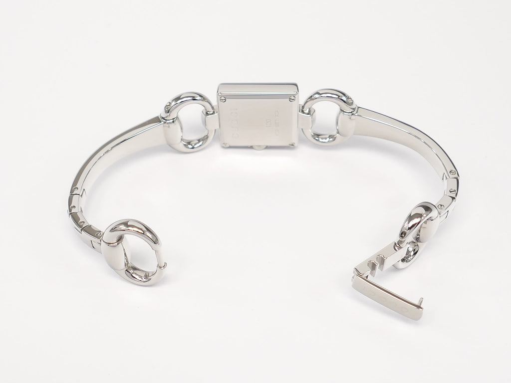 Gucci Tornabuoni 120 Stainless Steel bangle clip