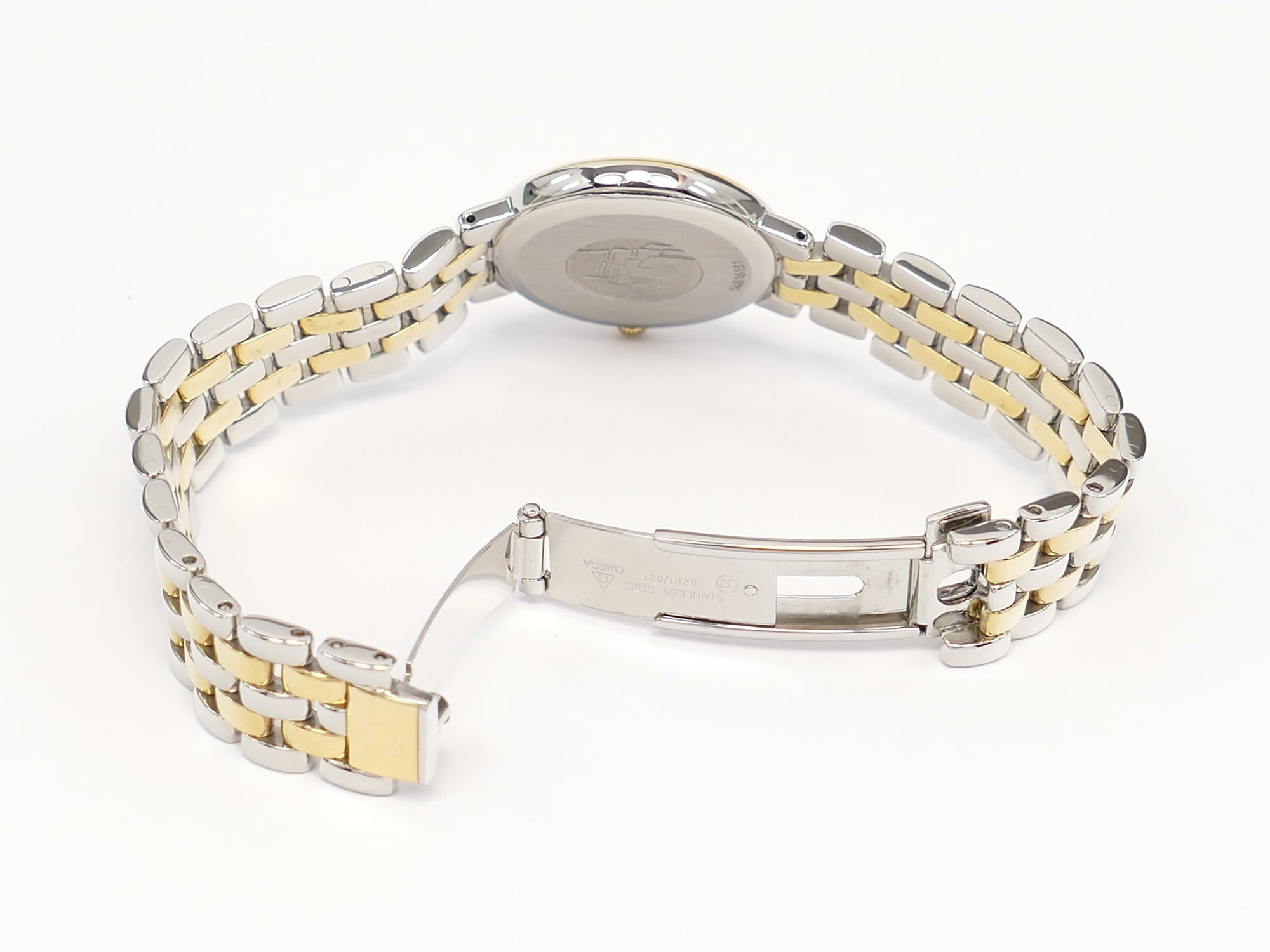 Omega De Ville 796.2579 fold and slide clasp