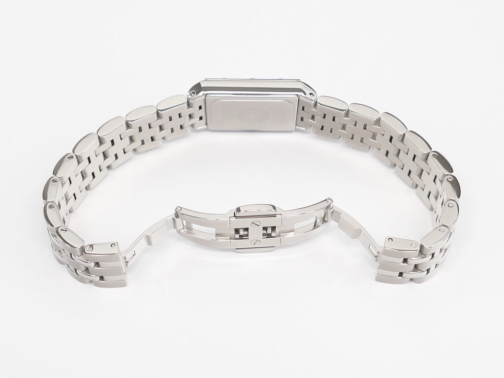 Raymond Weil Tango 5971 stainless steel bi folding clasp