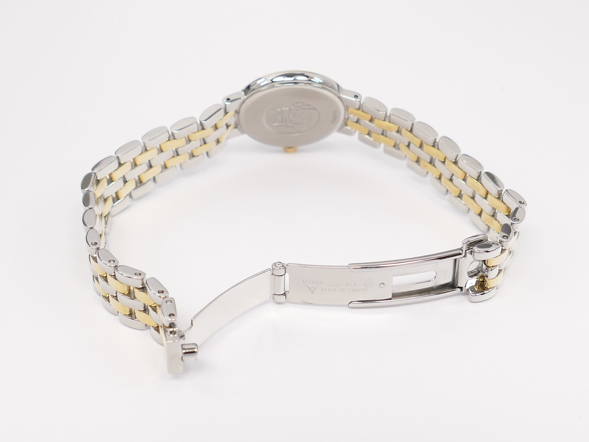 Omega De Ville 7260.33.00 Stainless steel fold and slide clasp