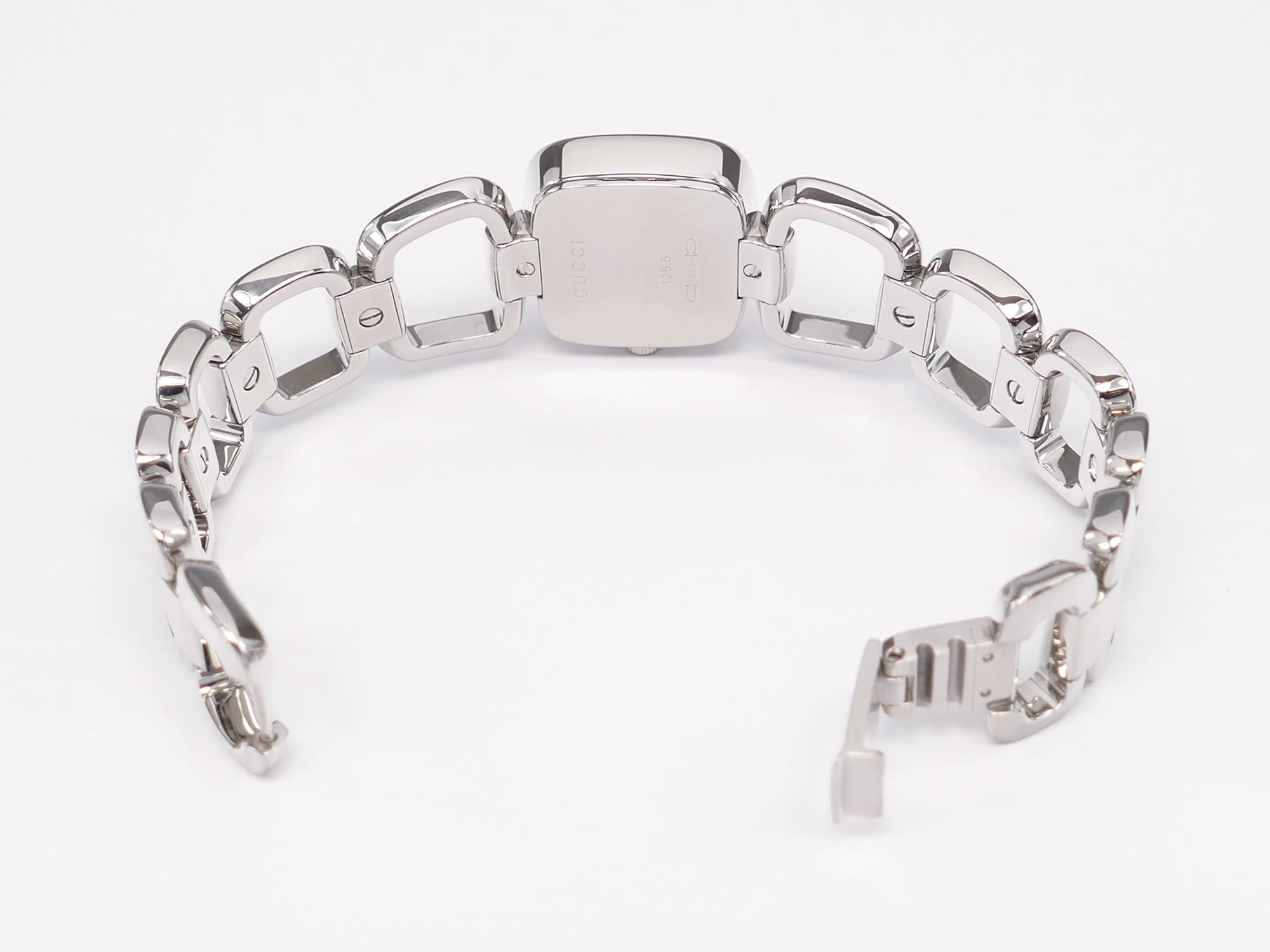 Gucci G 125.5 Stainless Steel bracelet clip