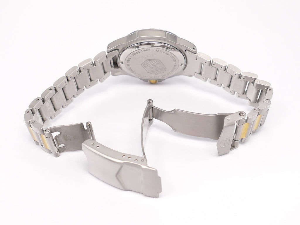 TAG Heuer 4000 WF1220-K0 Stainless Steel folding clasp