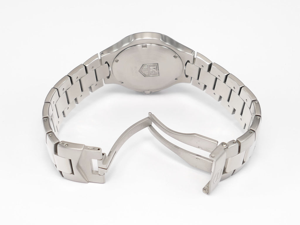 TAG Heuer Kirium WL1011 stainless steel folding clasp