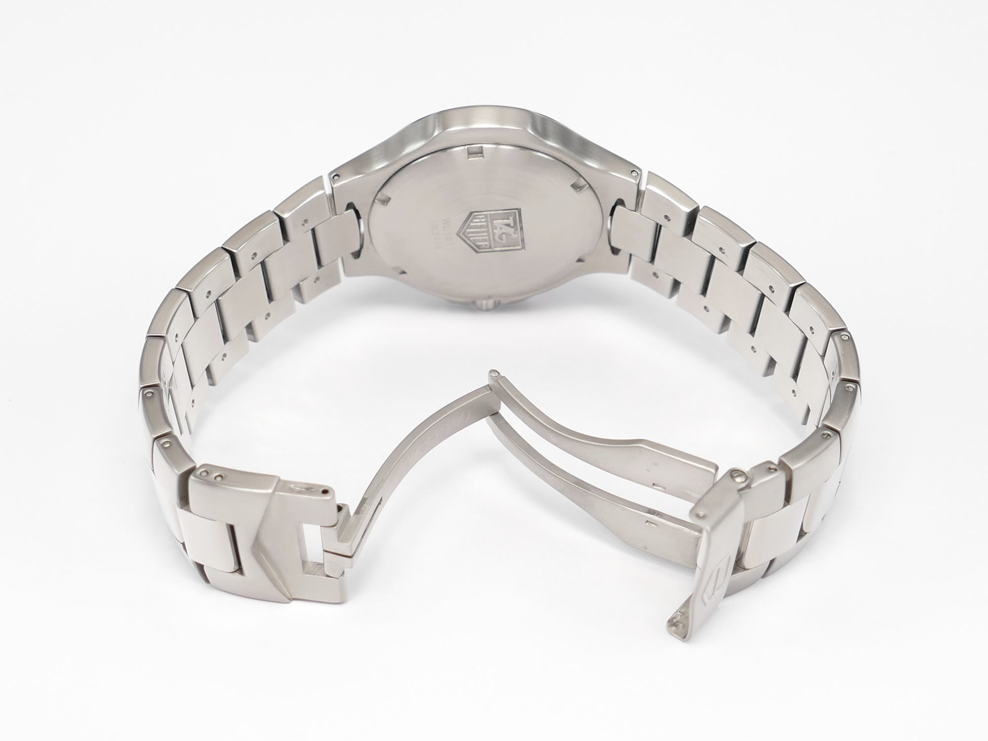 TAG Heuer Kirium WL1011 stainless steel folding clasp