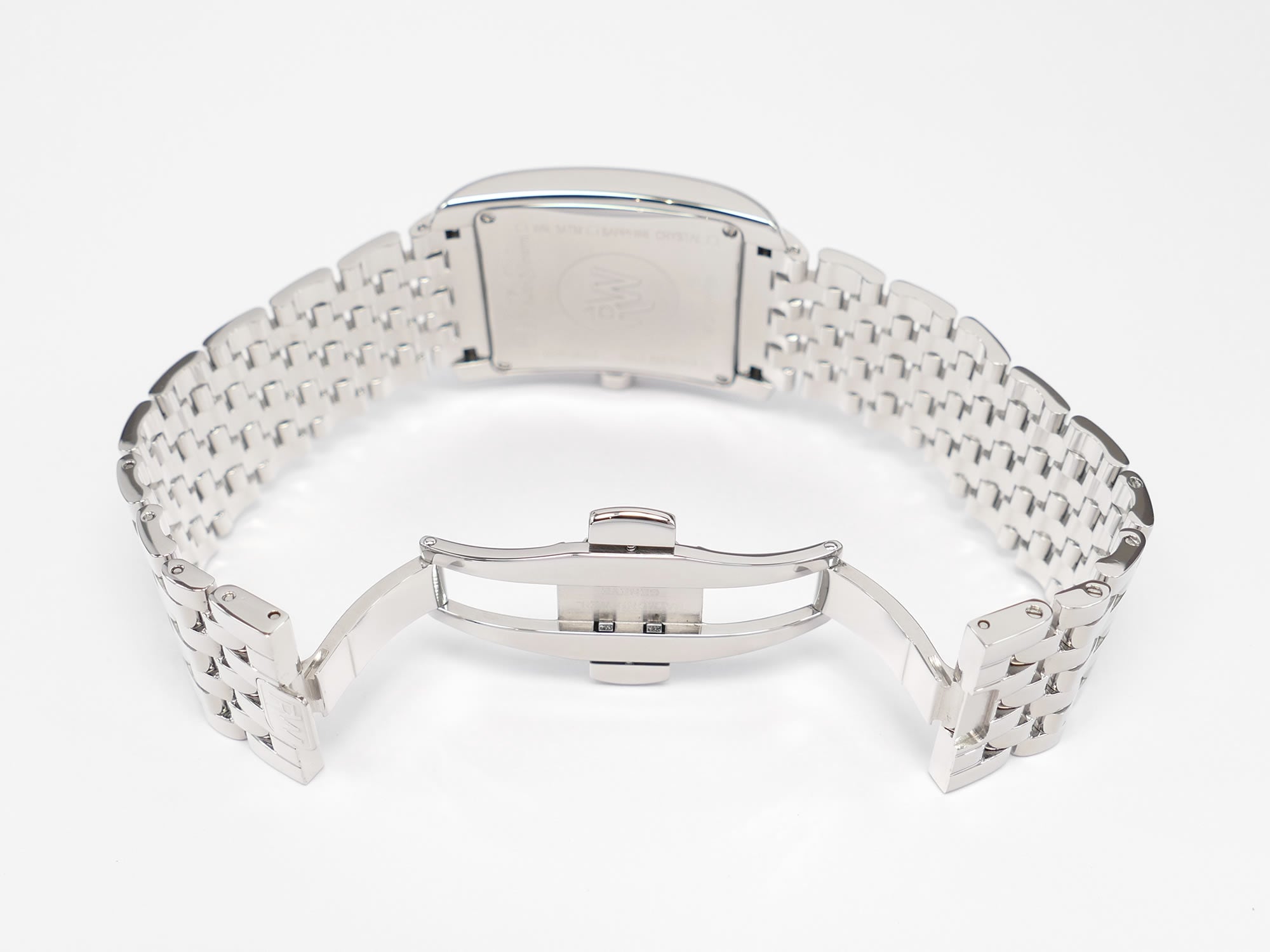 Raymond Weil Don Giovanni 9975 stainless steel bi folding clasp