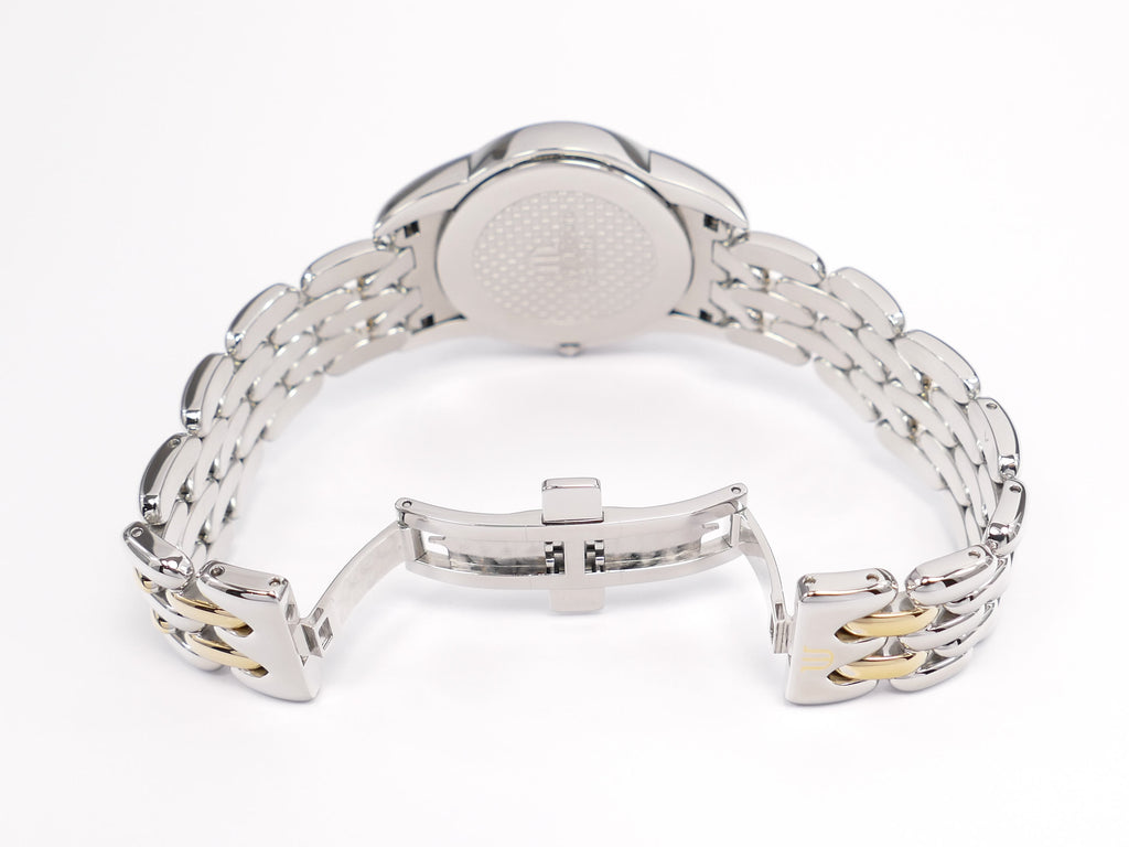 Maurice Lacroix Sphere SH1014 stainless steel bi folding clasp