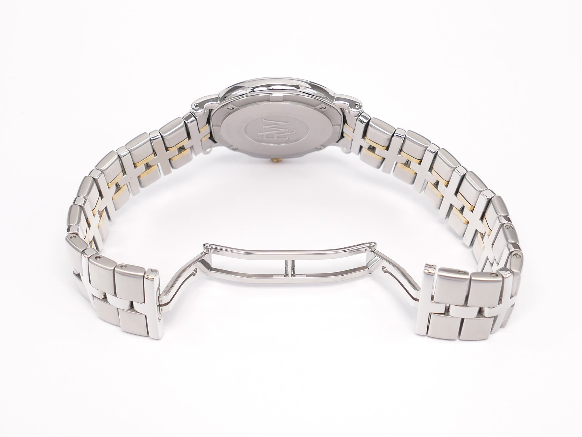 Raymond Weil Parsifal 9550 Stainless Steel bi folding clasp