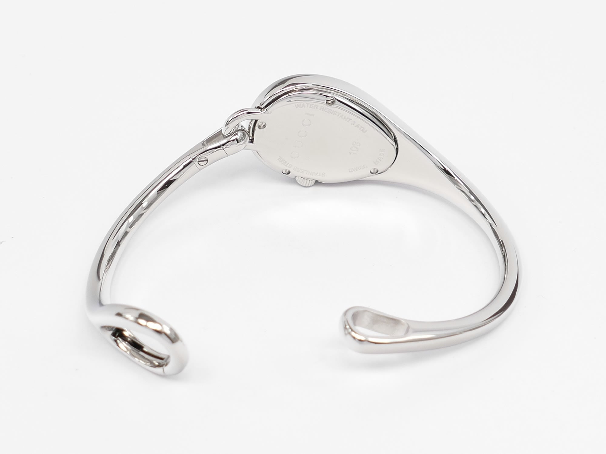 Gucci 103 Horsebit Stainless steel lobster clasp