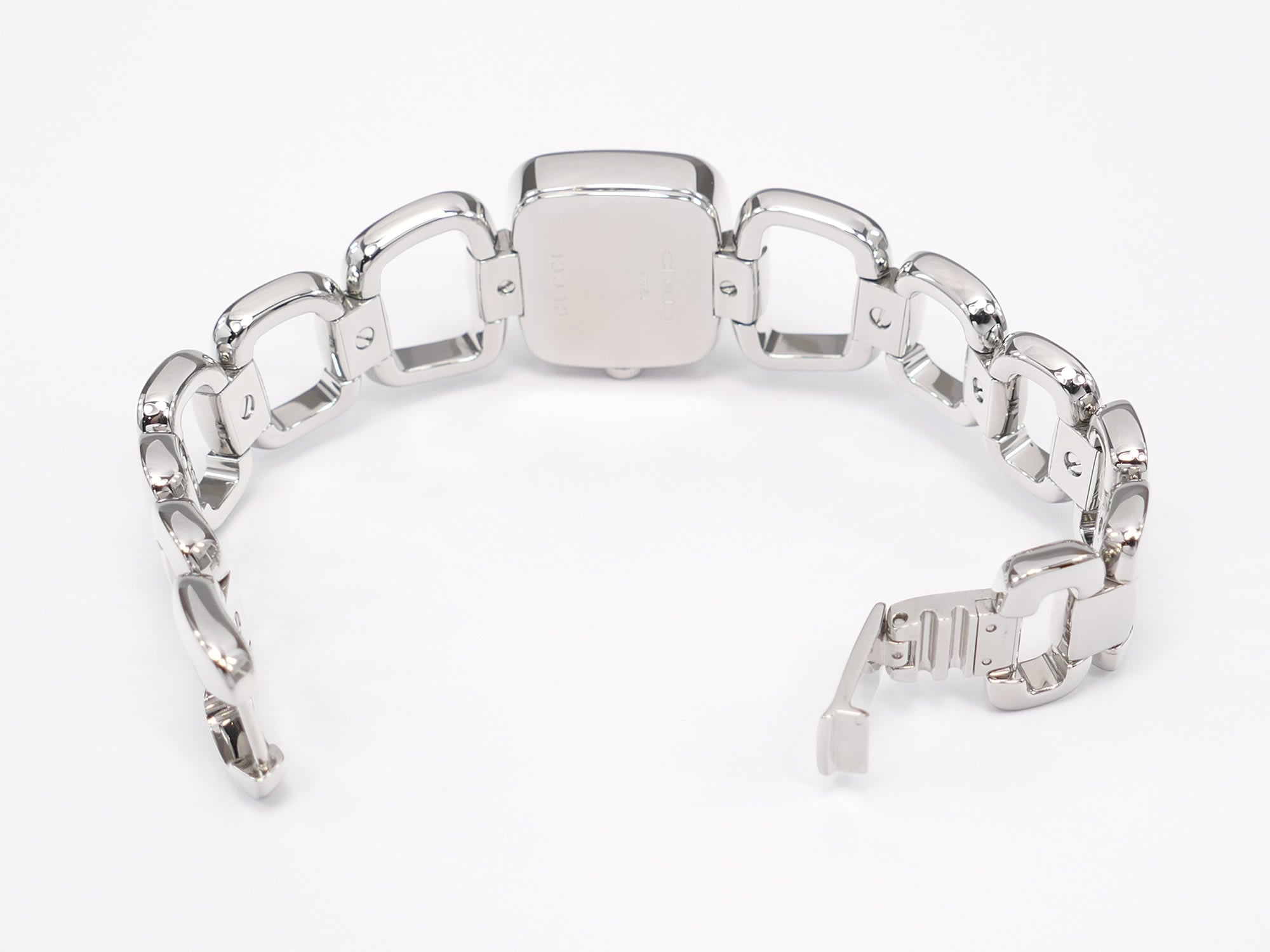 Gucci G 125.5 stainless steel bracelet clip